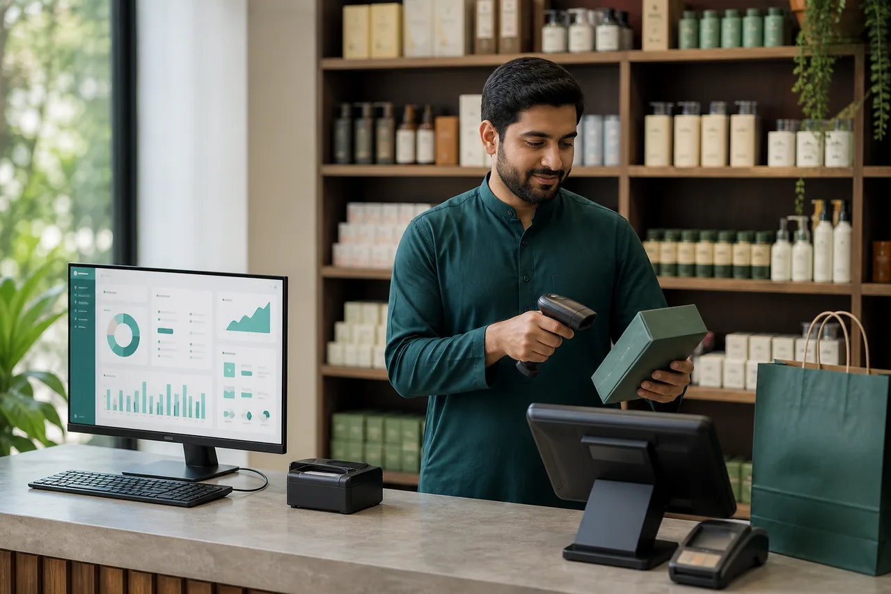 POS & Inventory workflow in use